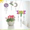 6 Pcs Diamond Painting Suncatchers Double Sided Diamond Art Suncatcher Mandala 5D DIY Diamond Painting Wind Chimes Paint by Number Diamond Art Kits for Adults Hanging Ornaments